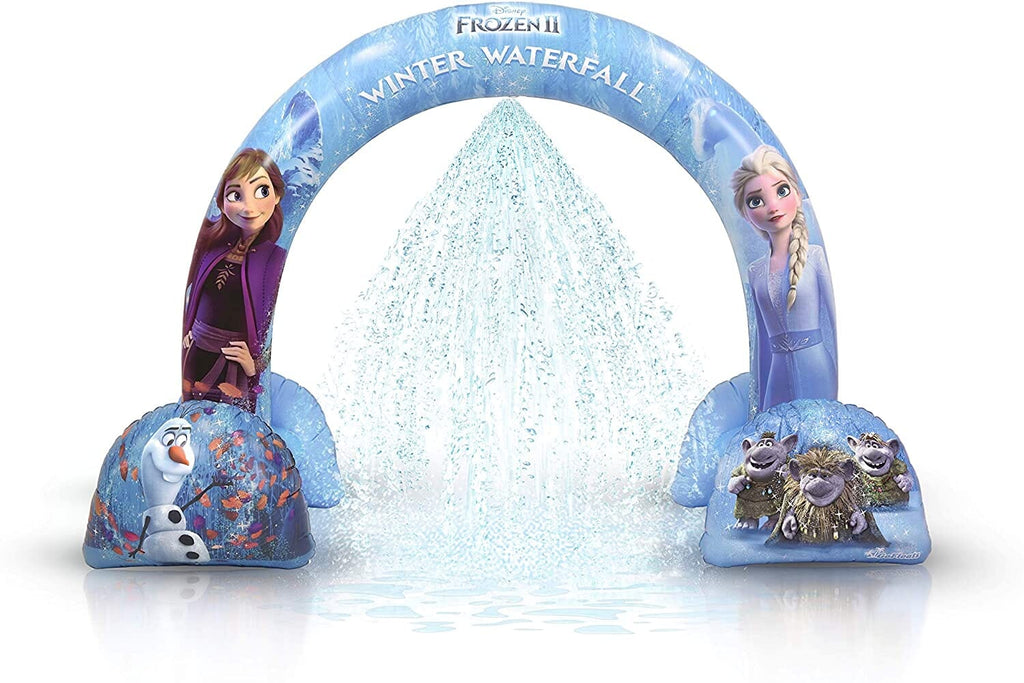 Disney Frozen 2 Winter Waterfall Inflatable Arch Sprinkler Sprinkler GoFloats 