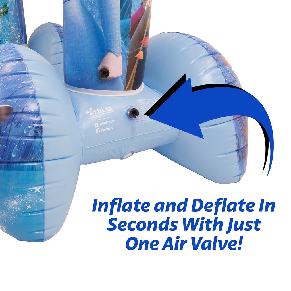 Disney Frozen 2 Winter Waterfall Inflatable Arch Sprinkler Sprinkler GoFloats 