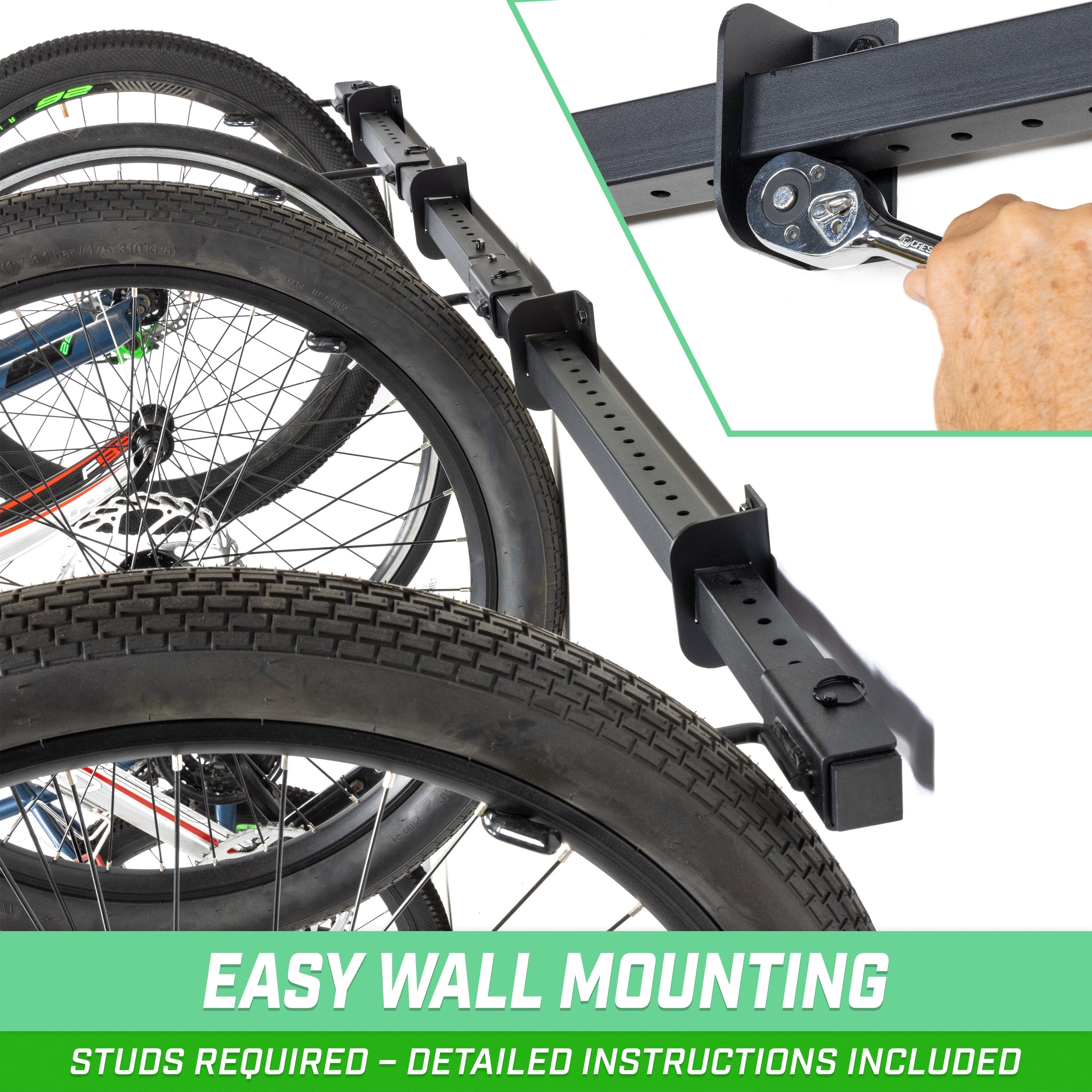 100lbs Heavy Duty Garage Storage Hooks Wall Mounted Utility for Bike  Ladders US
