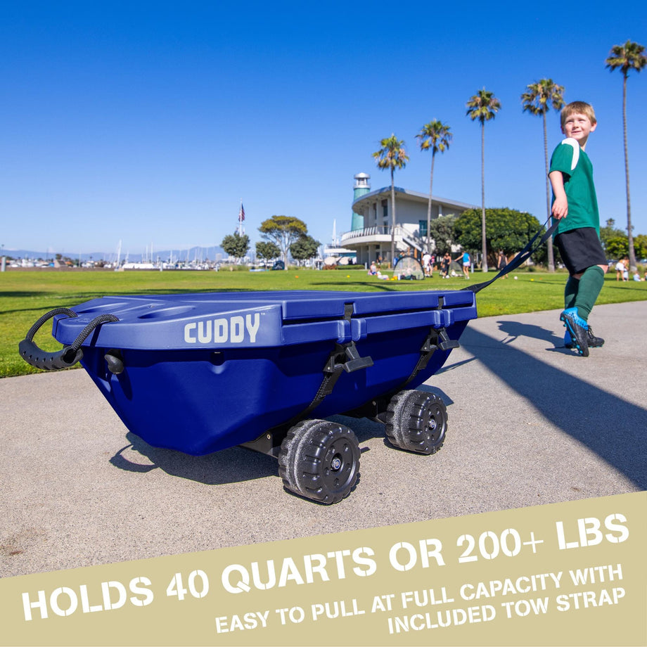 Cuddy Floating Cooler and Dry Storage Vessel - 40QT - Amphibious