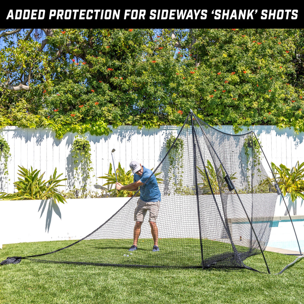 GoSports Shank Net Attachment for Golf Hitting Nets - Black GoSports 