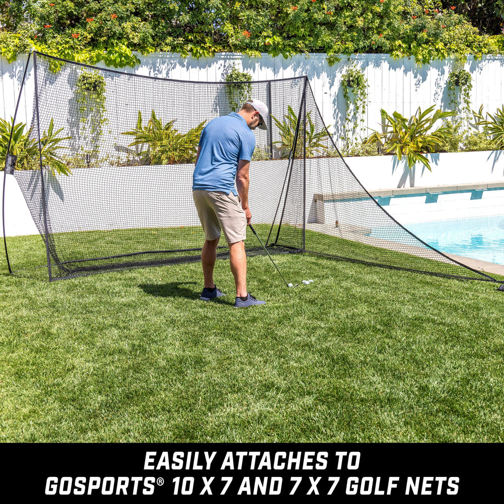 GoSports Shank Net Attachment for Golf Hitting Nets - Black GoSports 