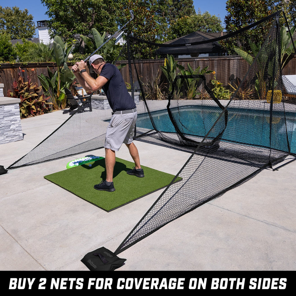 GoSports Shank Net Attachment for Golf Hitting Nets - Black GoSports 