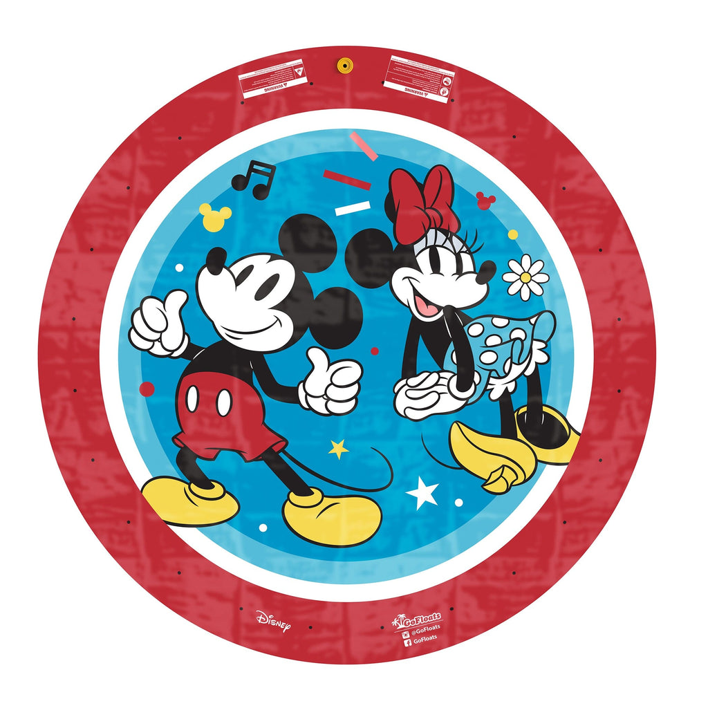 Disney Mickey and Minnie Kids Water Splash Pad Mat and Sprinkler Pool Toy GoSports 