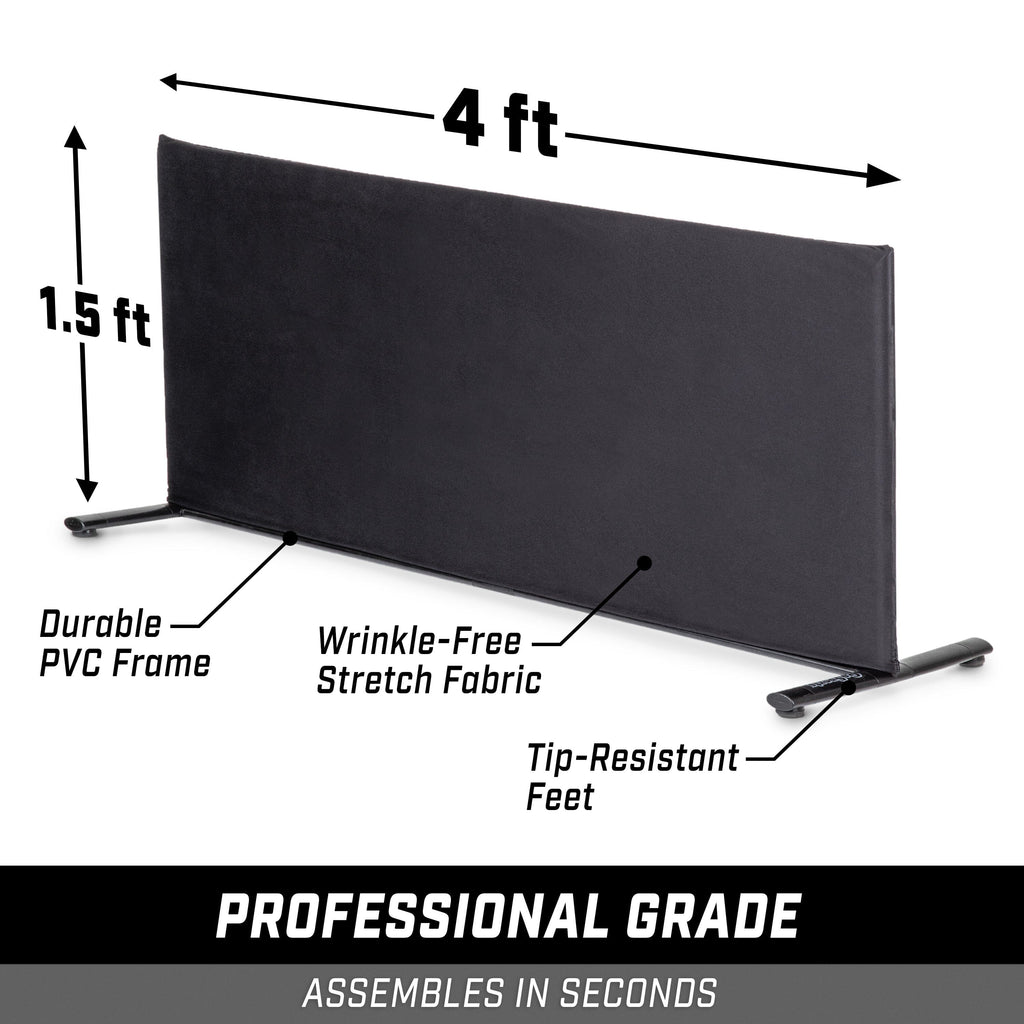 the side view of the professional grade screen