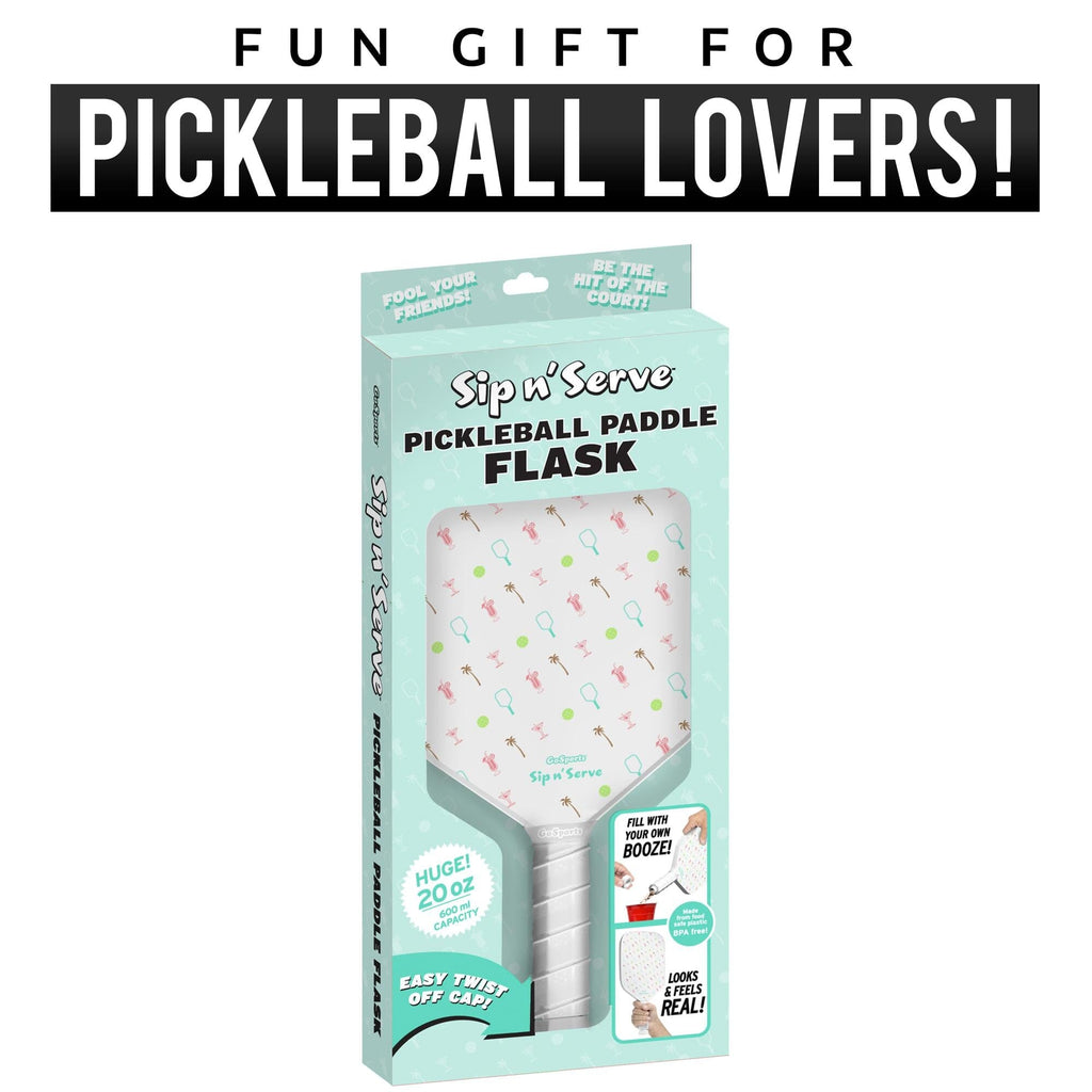 packaged pickleball flask fun gift for pickleball lovers