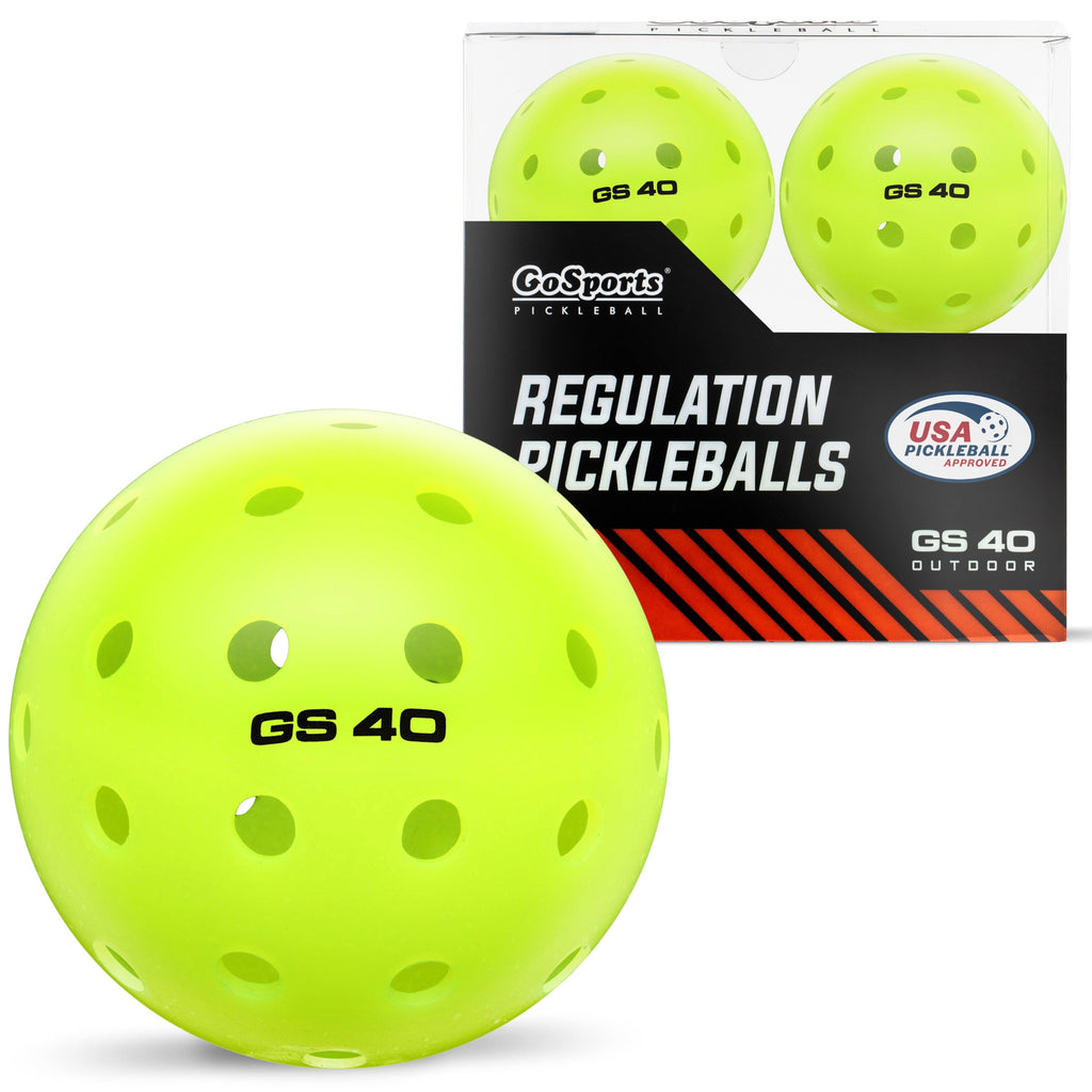 GoSports GS 40 Pickleball Balls - 4 Pack of Regulation USAPA Pickleballs GoSports 