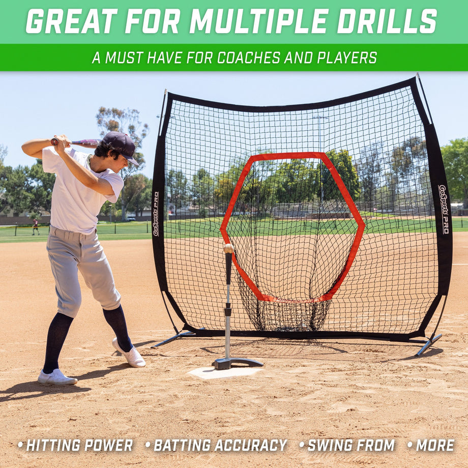 GoSports Baseball & Softball Pro Batting Tee – PlayGoSports.com