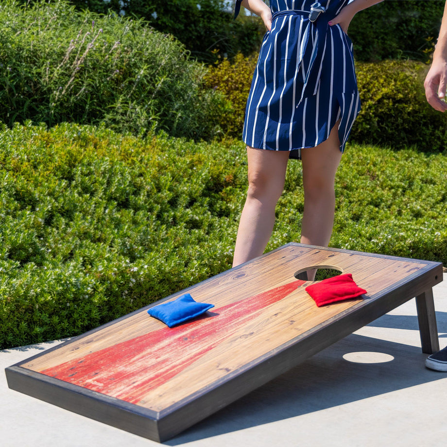 Wild Sports 2'x4' Chicago Bears Wood Tournament Cornhole Set